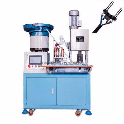 Semi Automatic Europe Plug Riveting Press 3 Pin 2 Pin Plug Insert Crimping Machine Insert Crimping Machine