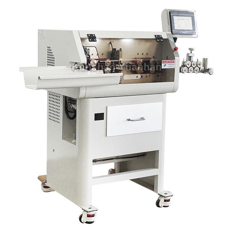 Multi-Core Sheathed Cables Stripping Twisting Cutting Machine Wire Cutting and Stripping Machine China