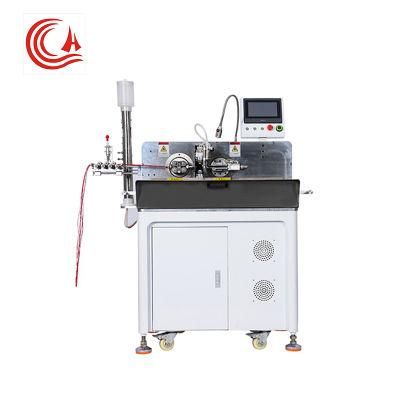 Hc-20 +Nt Automatic Wire Cutting Stripping Twisting Tinning Crimping Machine for Double Ends Automatic Wire Soldering Machine