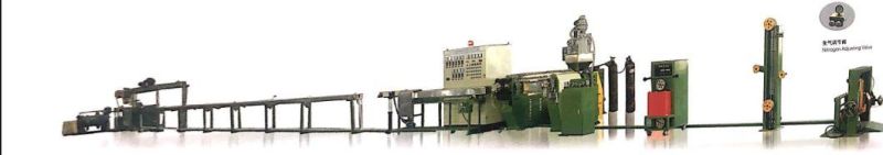 45/65/90 Physical Foaming Coaxial Cable Data Wire Cable Extrusion Machine