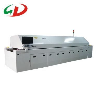 Welding Chip/IC Capacitance Resistance New SMT SMD/LED Reflow Oven Machine, Heating Zone SMT Reflow Soldering Oven