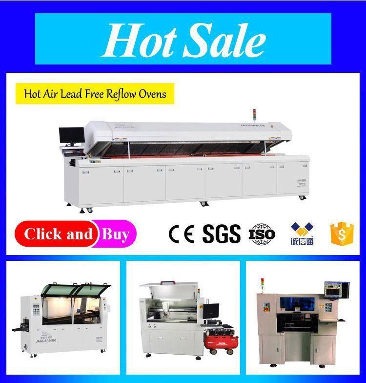 Jaguar F Series Reflow Oven with Mesh and Chain Conveyor for SMT/SMD Production Line