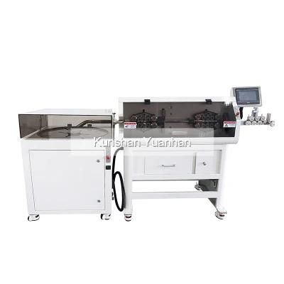 Powered Electric Thick Jacket Wire Heavy-Duty Large Cable Cutting and Stripping Machine with Coiling Device