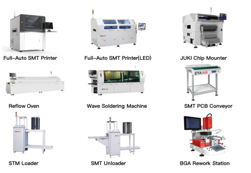 SMT Lead Free Reflow Oven with Temperature Measurement (E8)