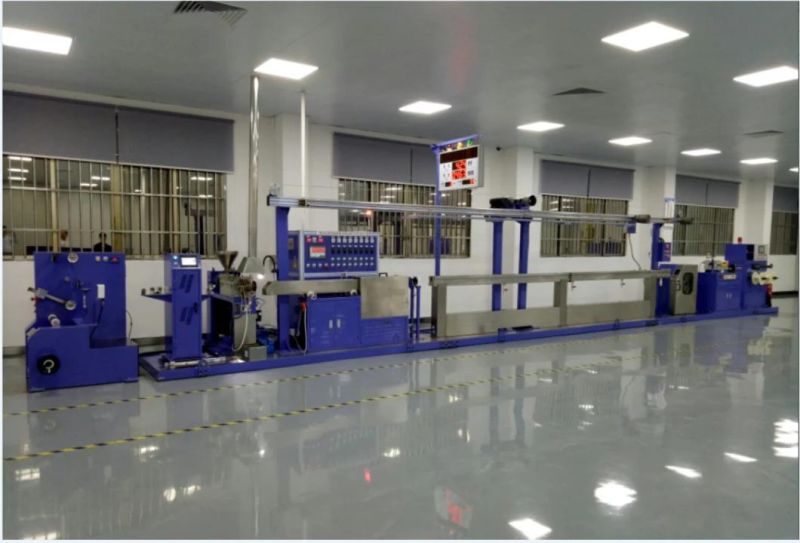 Automatic Fluoroplastic Teflon Cable Extruding Line