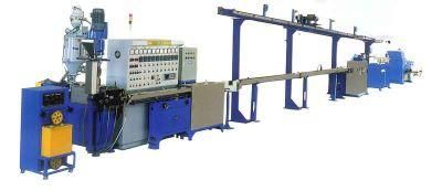 Chemical Foaming / Foam-Skin Cable Extrusion Line for Wire and Cable