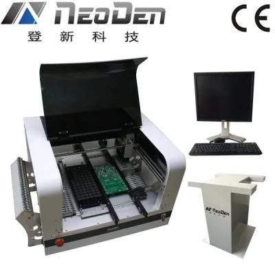 Automatic 4 Head SMT Pick and Place Machine (NeoDen4) with Auto Rails 48 Feeders for PCB Assembly PCB Board