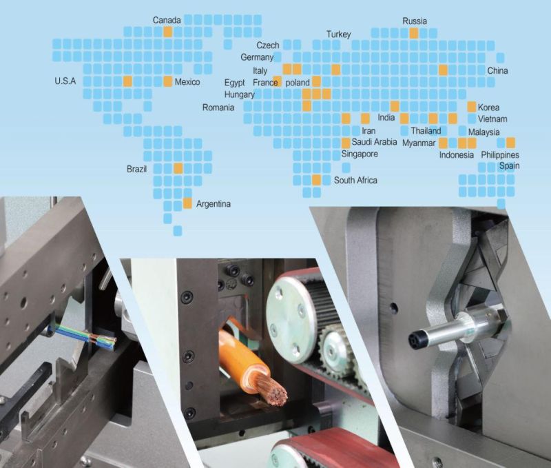 Bzw-3.0+Cm Automatic High Precise Double Ends Terminal Crimping Machine with Receptacle Housing Inserting