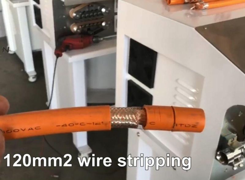 Wl-120 Automatic Machine for Cutting and Stripping 120 Squre mm Wire