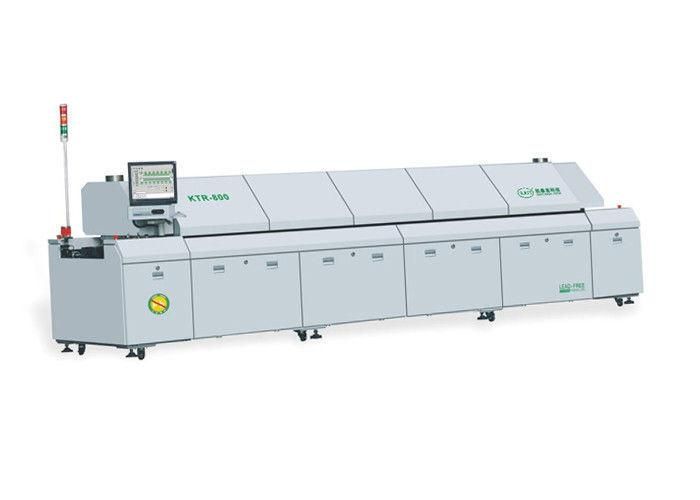 SMT Automatic PCB Soldering Machine 8 Zones Lead Free Reflow Oven Ktr-800