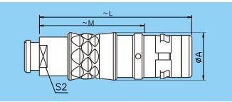 Qm K Series Tgg Plug Waterproof Wire Push Pull RJ45 M12 Connector Banana Plug Socket Terminal Connector