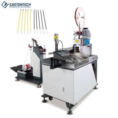 Eastontech Ew-21g Fully Automatic Five Wires Cutting Stripping Crimping Single-Head Twisting Wire Dipping Tin Machine