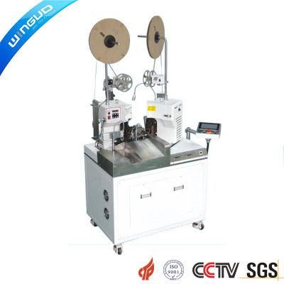 Wingud Top Quantity New Model Full-Automatic Double-End Terminal Crimping Machine Automatic Wire Cut Strip and Crimp Machine (WG-01)