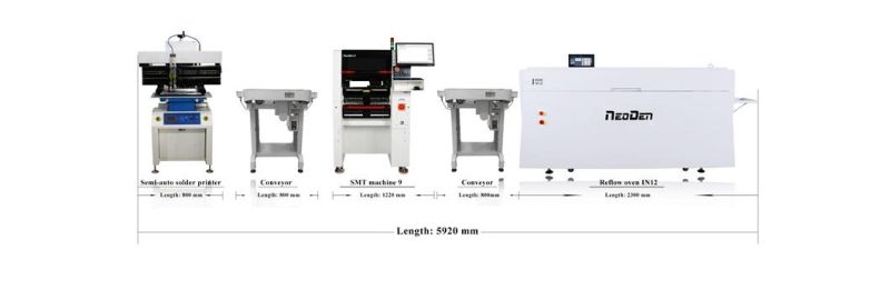 LED PCB Pick & Place Machine Neoden3V-Std for LED Industry