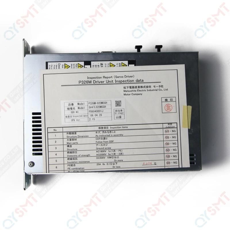 Panasonic SMT AC Motor Servo Driver DV47L020msgh P236m-020msgh
