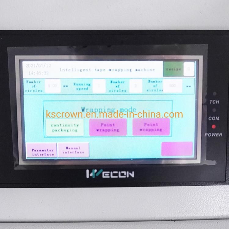 Wl-080-Q Wire and Cable Taping Machine with Wire Pulling Device