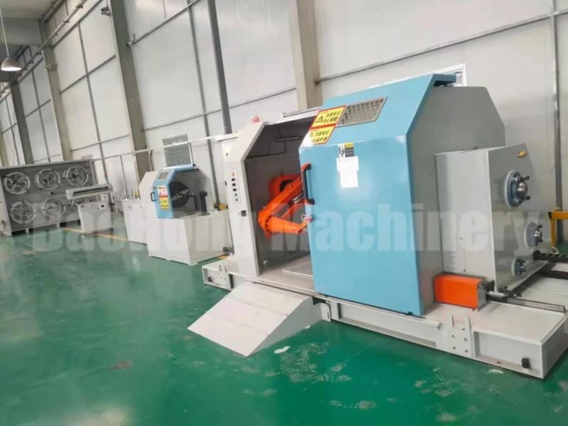 Electrical Cable Wire Twisting Winding Bunching Extrusion Single Twister Stranding Drawing Machine Extruder Annealing Tinning Wire Making Buncher Machine