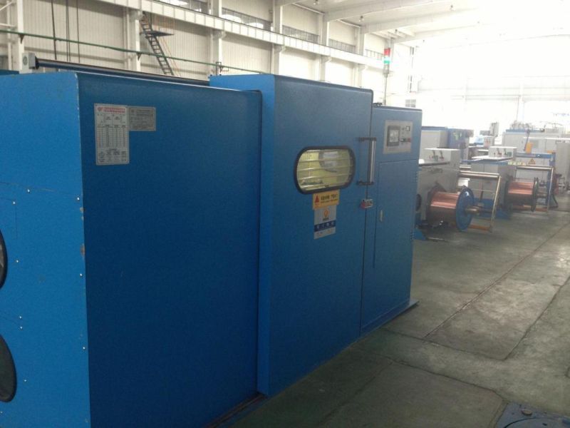 0.38-1.7mm Bare Copper Wire High Speed Twisting Machine and Double Twister Machine