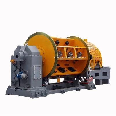 Automatic PLC Control Rigid Frame Stranding Machine for Large Diameter Conductor Aluminium and Copper Cable Making Machine