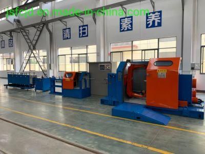 Electrical Cable Wire Extrusion Winding Double Twisting Cabling Stranding Bunching Making Drawing Machine