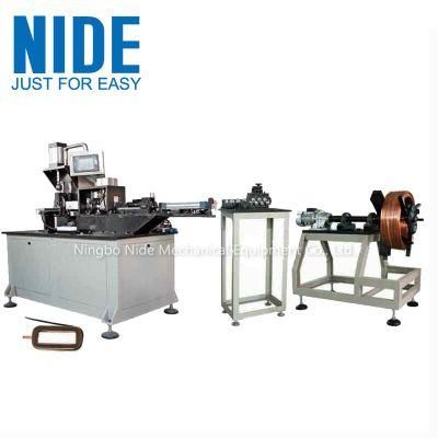 Stator Magnetic Field Coil Flat Wire Winding Forming Machine