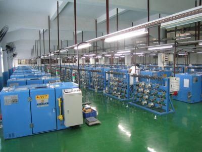 Fuchuan China Fine Wire Cable Electrical Copper Conductor Winding Double Twisting Bunching Making Machine