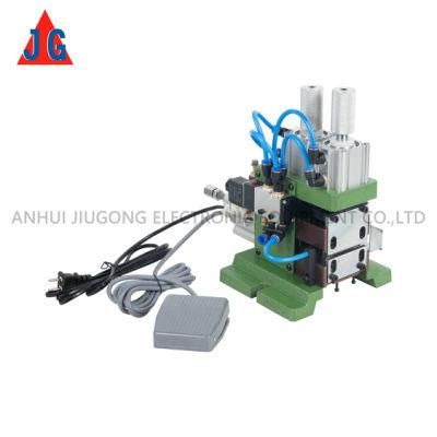 Pneumatic Jiugong Wire Stipping Crimping Machine