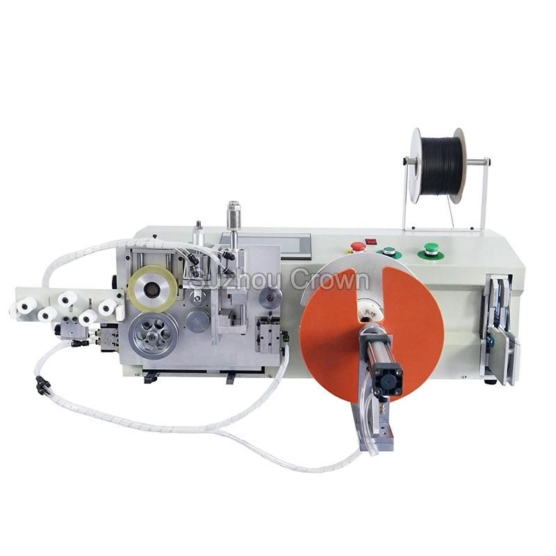 Newest Automatic Mobile Phone Data Cable&Wire Winding Tying Packing Machine