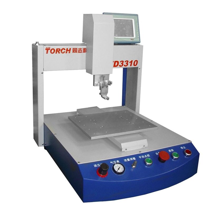 Automatic Doming Sticker Ab Epoxy Resin Glue Dispenser Machine