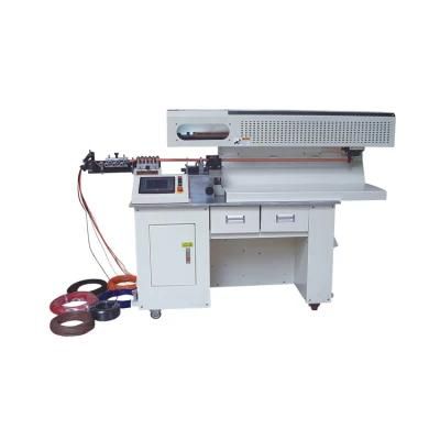 Long Stripping Length Round Sheath Flat Sheathed Cable Cutting Stripping Machine