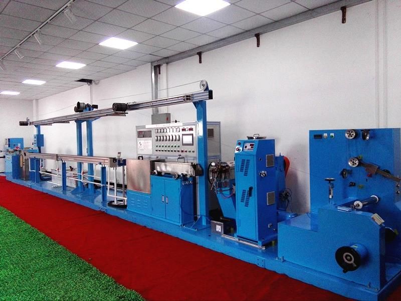 Automatic Fluoroplastic Teflon Cable Extruding Line