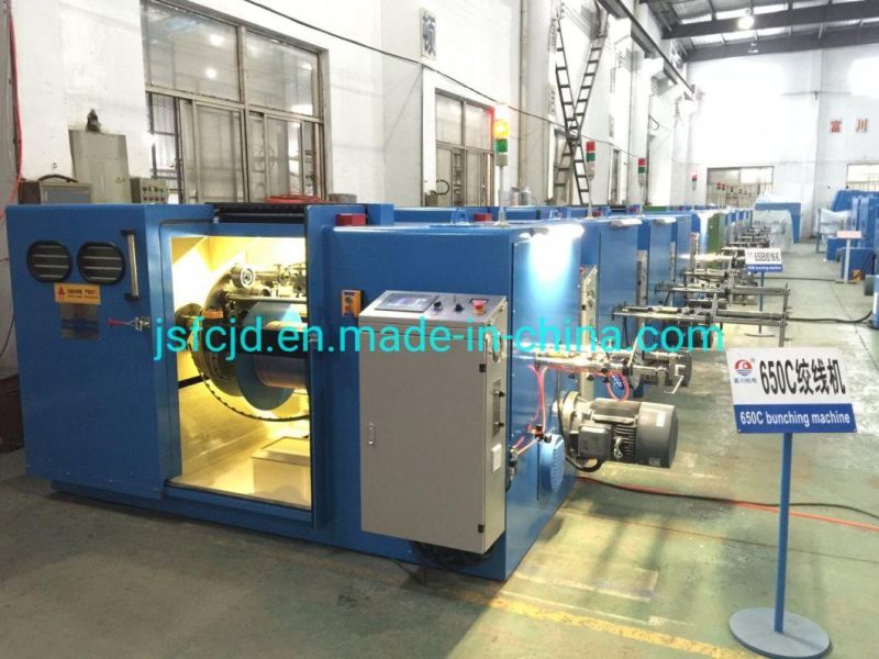 High Speed Copper Cable Wire Twisting Twister Twist Buncher Bunching Extrusion Extruder Coiling Coiler Rolling Rewinding Rewind Machine