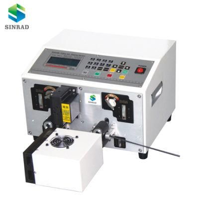 Automatic Two-Core Flat Sheathed Cable Cut Strip and Twist Machine