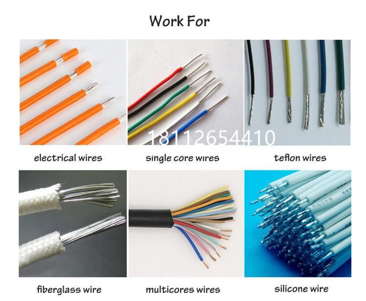 Pure Air Drive Cable Stripping Wire Machine Pneumatic Inner Core Wire Stripping Machine
