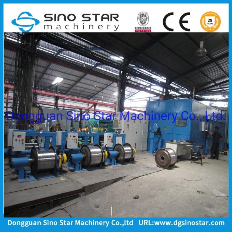 High Speed Stranding Machine for Twisting Bunching Bare Copper and Aluminum Cables