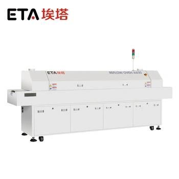 Large Size 8 Heating Zone Reflow Oven