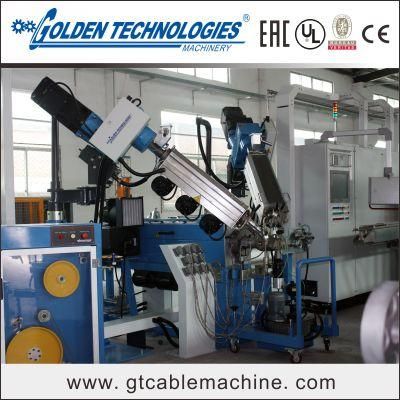 Physical Foam Coaxial Cable Production Line Electric Wire Extruder