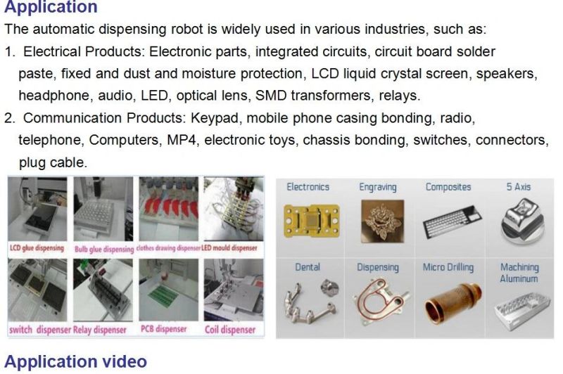 Desktop 4-Axis Single Head Double Y Automatic Fluid Dispensing Machine/Fluid Dispensing Robot/Automatic Glue Dispensing Machine/Auto Fluid Dispenser