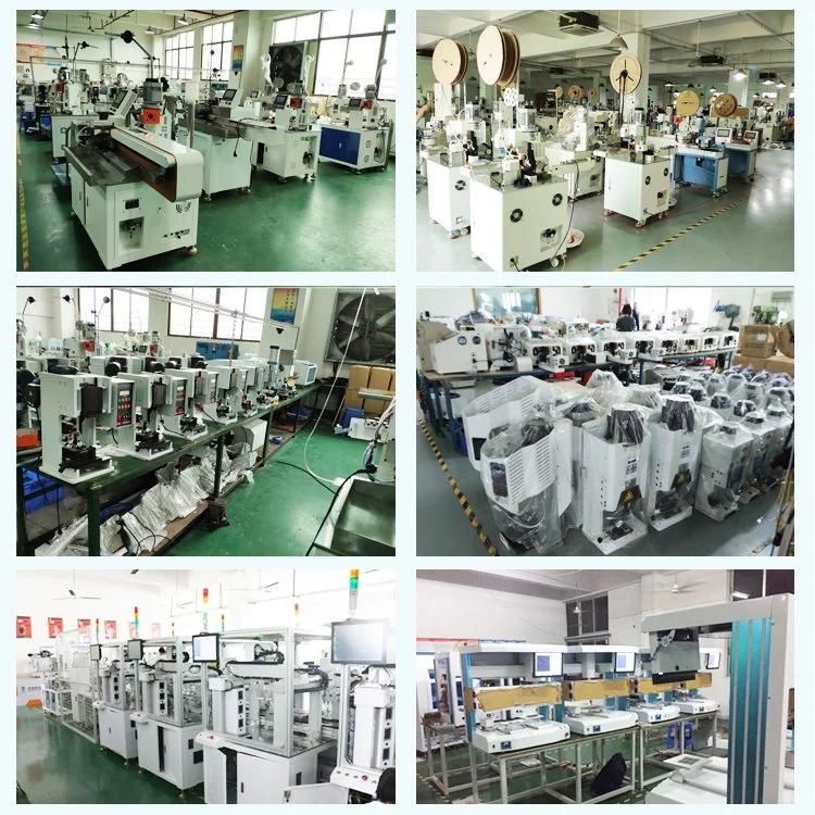 Multi-Core Cable Wires Stripping and Crimping Machine