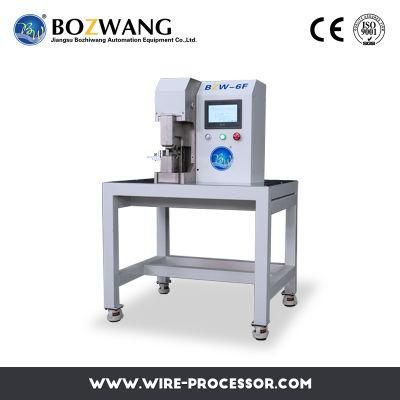 Elbow Hexagon Shape Terminal Crimping Machine