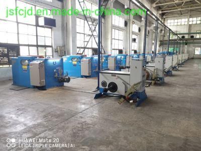 Electric Cable Core Copper Wire Plastic Winding Cutting Extrusion Bunching Machine