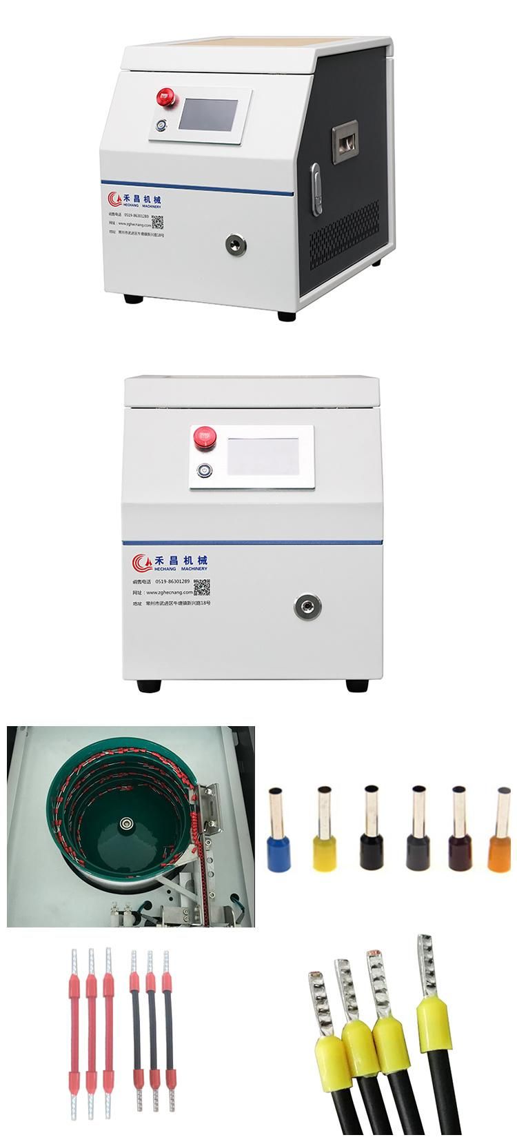 Hc-01q Ferrule Terminal Machine 0.5-4 Sqmm Wire Terminal Crimping Machine