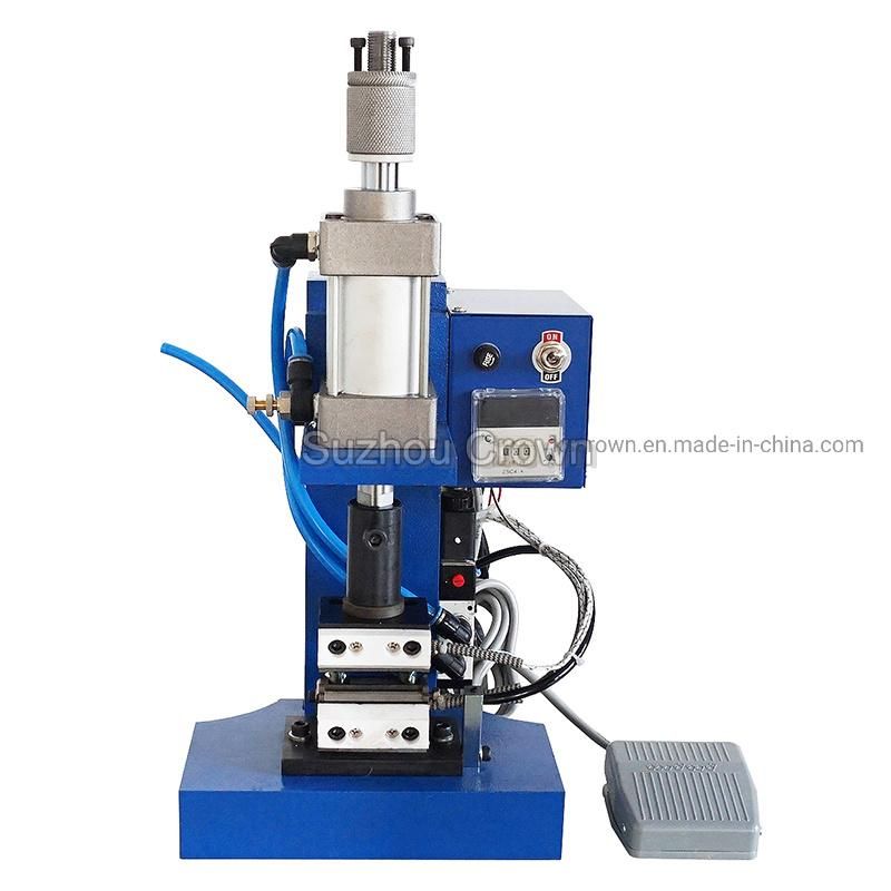 Wl-150A Semi Automatic Nylon Braided Cable Heat Stripping Machine