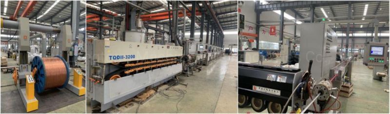 High Performance Cable Extrusion Machine. Fiber Optical Cable Machine Line