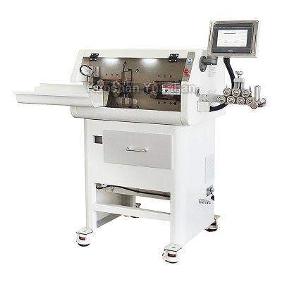 Automatic Jacket Cable Cutting Stripping and Core Wire Twisting Machine Max for 30mm2