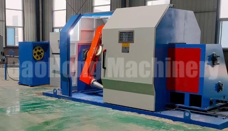 Professional Factory Cantilever Single Twisting Stranding Machine with Multiple Cores