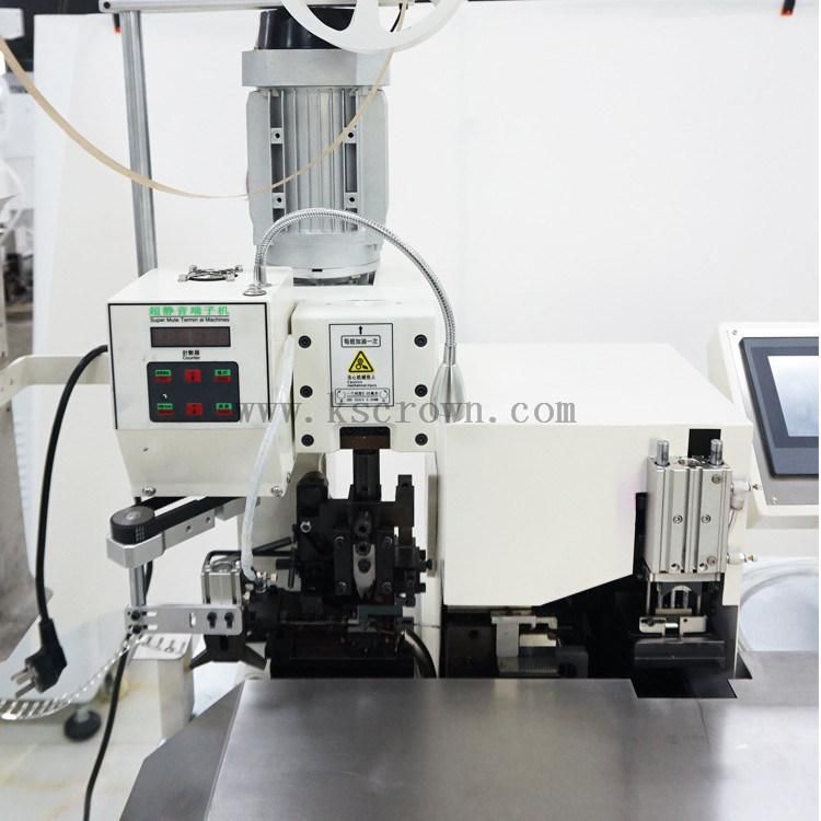 Cable Core Wires Stripping and Crimping Machine