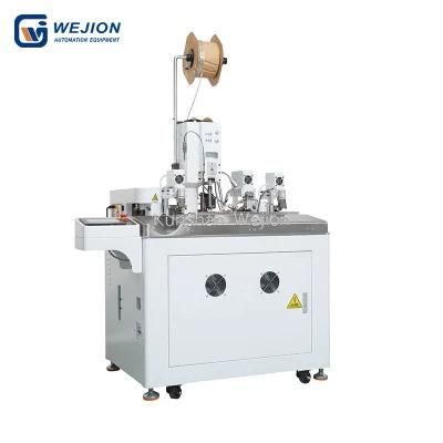 WJ1176 fully automatic heat shrinkable insulation pipe assembly machine for cable