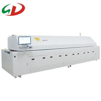 LED Soldering Reflow Oven High Efficiency SMT PCB Reflow Oven Soldering Machi 1 Year&prime;s Warranty