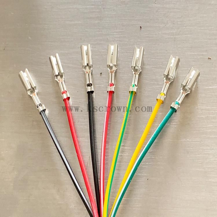 Wl-68211 Automatic Jacket Cable Stripping Crimping Machine Multi-Core Cable Strip Crimp Machine